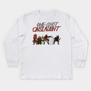 One-shot Onslaught Group Kids Long Sleeve T-Shirt